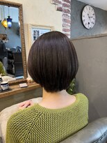 ベレッタ 枚方店(veretta.)&nbsp;ショートの縮毛矯正☆30代/40代/50代（田村良平）丸みカット