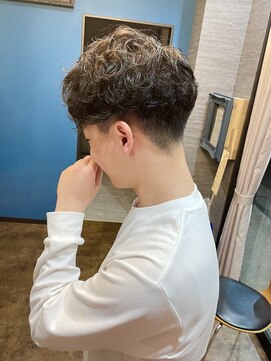 ジアン(JIEN) spiral perm _ men’s cut