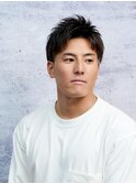 メンズツーブロックショート<理容室><MEN'S/中野/バーバー>