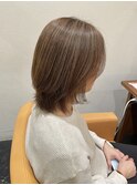 白髪ぼかしハイライト
