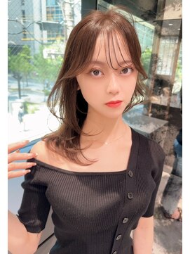 ロンド ロビン 栄(Lond robin) 【Lond robin】木屋元一　前髪/顔まわり/2way/韓国/レイヤーC