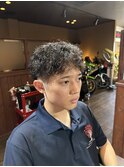 ツーブロパーマ