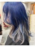 blue×white