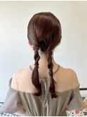 Emma  ecole ツインタイトアレンジ/結婚式/二次会/お呼ばれ