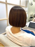 ショートストレートミニボブ