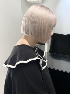 ココ 原宿(KOKO) 黒髪小顔クラゲヘアーオリーブグレーココアベージュイメチェン