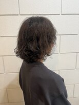 アルゴ 茅ヶ崎(ARUGO)&nbsp;ワンレンレディースパーマ/イルミナカラー/ボブパーマ