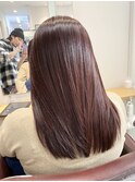 冬でも似合う暖色系カラー