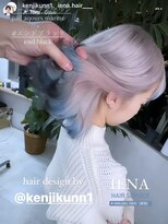 イエナ 渋谷(IENA)&nbsp;デザインカラー　エンドカラー　ブルーグラデーション