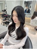 イメチェン/美髪/顔周り/透明感カラー/韓国風/レイヤーカット