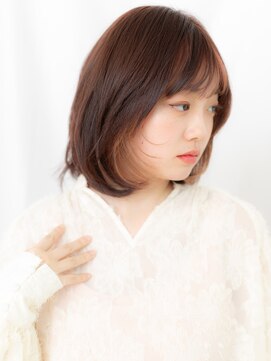 ドクターズサロン LAB 小山店 フェイスフレーミング裾カラーボブディc小山10代20代30代