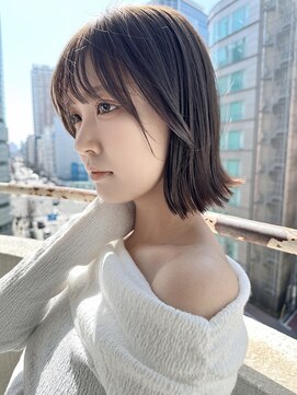 シエスタ バイ アンブルリュクス(siesta by amble luxe) 《20代30代》☆大人艶グレージュ×外ハネミディアムスタイル☆