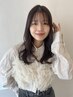 カット＋髪質改善カラー(＋ストレートアイロン熱浸透付)￥14800→11900
