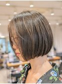 柔らかぱっつんボブ！