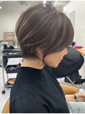ハイライトバレイヤージュダブルカラーケアブリーチ30代40代
