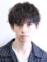 フレイバ 吉祥寺(FLAVA)&nbsp;シャドウパーマ メンズヘア スパイラル 波巻き メンズパーマ