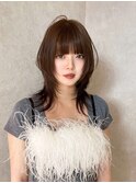 韓国レイヤーカット/くびれヘア/艶カラー/髪質改善/ダブルカラー