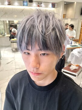 ピークアブー 原宿ハラカド(PEEK-A-BOO) メンズヘア/メンズショート/メンズハイトーン/PEEKABOO