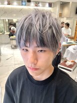 ピークアブー 原宿ハラカド(PEEK-A-BOO) メンズヘア/メンズショート/メンズハイトーン/PEEKABOO