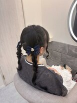 ヘア サロン クラン 東心斎橋店(hair salon clan)&nbsp;ツイン編みおろし