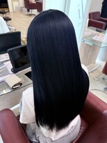 ダリー 円山店(Dali)&nbsp;髪質改善トリートメント×ネイビーブルー