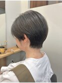 【noi.】丸みショート×ダークグレージュ