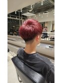 コントラストマッシュショート