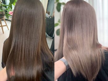 ルスリー 横浜店(Lsurii)の写真/<話題の髪質改善ストレート*>髪に合う提案のため縮毛矯正や酸性ストレートなど多様な薬剤を導入*[横浜駅]