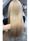 小顔へア/髪質改善/ブリーチなしカラー／ヘアアレンジ