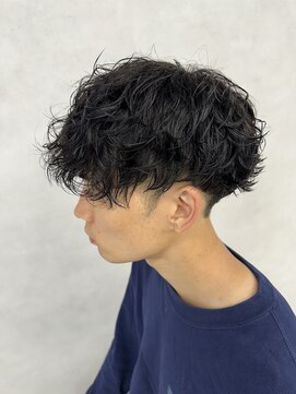 アース 新越谷店(HAIR&MAKE EARTH) 2ブロックマッシュレイヤー/シャドウパーマで韓国風
