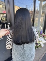 ウニュ(unu.)&nbsp;暗染めしない、ダークグレージュ、髪質改善トリートメント