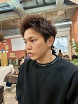 エディ(Edy) メンズスパイキーショートスパイキーボックスショート刈り上げ