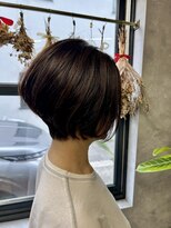 ハグ ニシコヤマ アトリエ(hug nishikoyama atelier) 大人かっこいいグラボブクールショートイメチェンショート