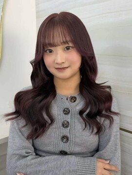 エルバイラビス 大宮(elu by lovis) 《鈴木茉奈》ピンク/ブリーチなし/暖色カラー/大宮