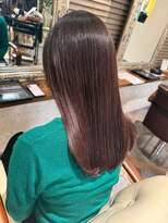 ニノット 武蔵小杉(○nino.)&nbsp;イメチェン/ピンクベージュ/アンブレラカラー/前髪/武蔵小杉