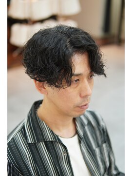 ブリードトウキョウ 亀戸店(BRYD TOKYO) 刈り上げセンターパート波巻きパーマツイストスパイラルパーマ