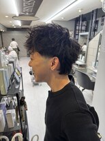 ハイセンス(HISENSE) 外国人風マレットヘア!【ケイト】