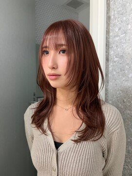 サンク 原宿 表参道(cinq) 自然なくびれのロングハッシュカット◎