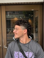 スウェル 押上店(Swell)&nbsp;フェード×マレットで魅せる旬のメンズスタイル