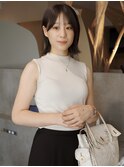 ［トップスタイリスト:香川］外ハネボブ/ラベンダーグレージュ