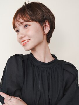 マノ 千歳烏山(MaNO) 〈m26〉大人ショートハイライト髪質改善キッズカット前髪30代40