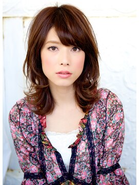 オーガスト ヘア ネイル(AUGUST hair nail) 今風ミディアムレイヤー