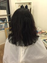 カタチヘアー(HAIR) 16。。。すなお。。。自然なミディアムのカタチ。。。