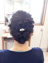 ステラ ヘア デザイン(STELLA hair design)&nbsp;肩につかないボブでシニヨン☆