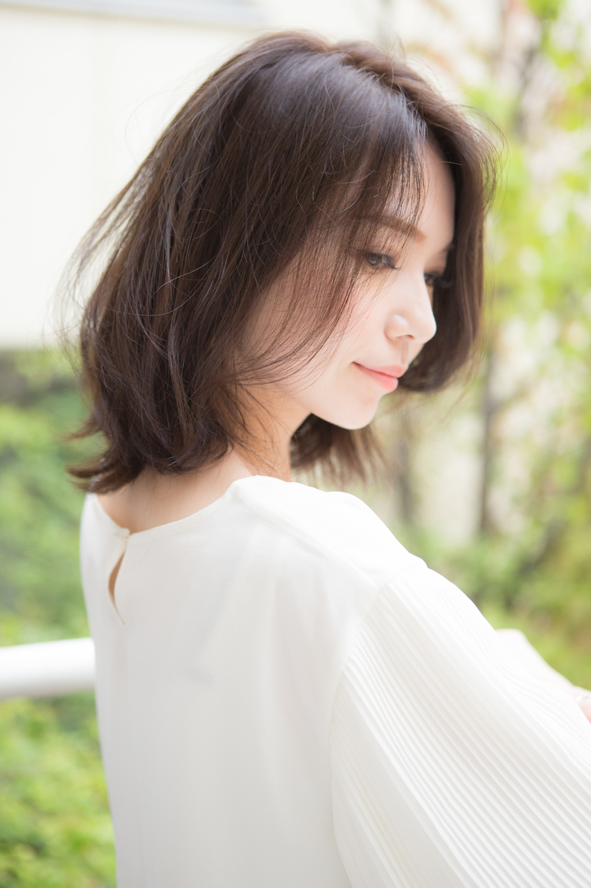 ヘアーデザイン アストレイ(hair design astray) ナチュラル　ロブスタイル