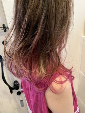 ヘアーアンドメイク ルカ(hair&make Luka) インナーカラー