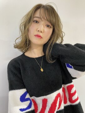 スティードトーキョー(Steed Tokyo) high tone"ash blond" × rough wave