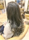 #バレイヤージュ#透明感ベイリーフ☆