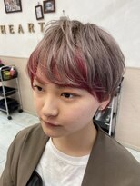 ハート ハート センター北店(HEART)&nbsp;ショートのインナーカラー