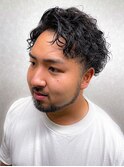 ソフトツイスパ×ツーブロック